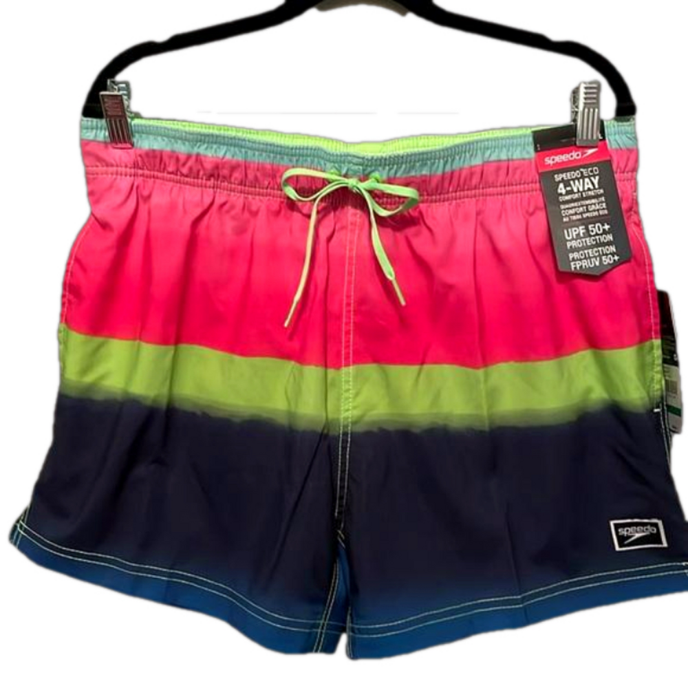 NWT SPEEDO NEN SWIM TRUNKS SIZE L